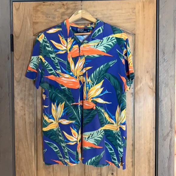 Polo Ralph Lauren Other - Vintage Polo by Ralph Lauren tropical print polo